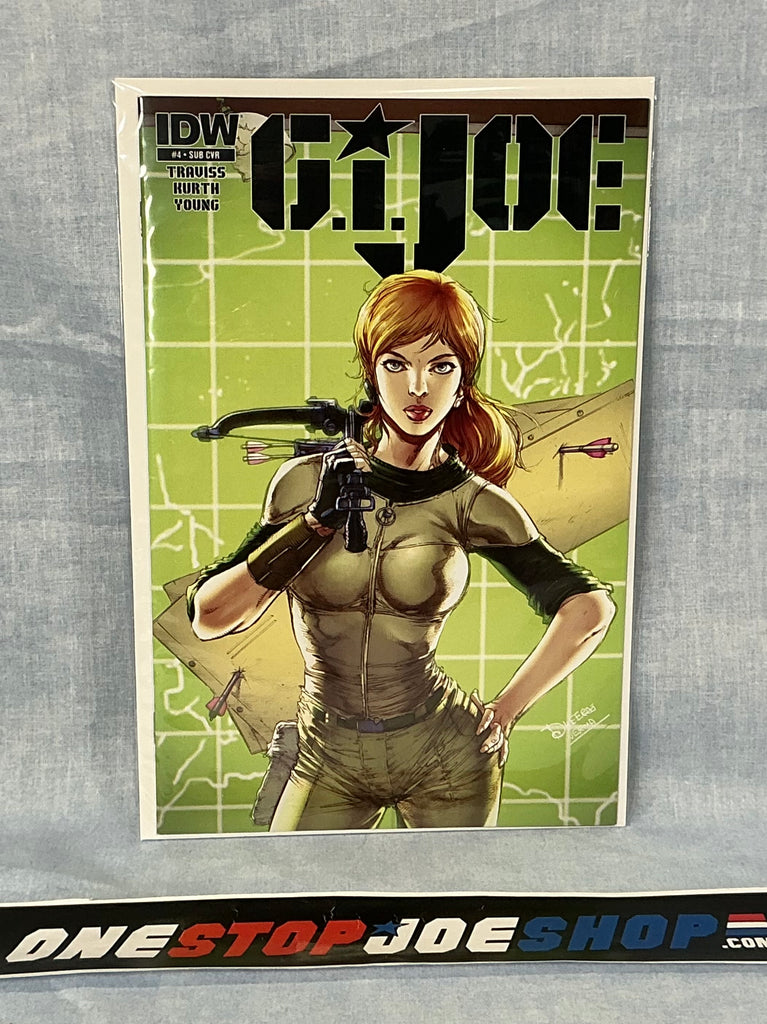 IDW PUBLISHING G.I. JOE V4 THE FALL OF G.I. JOE (2014-2015) ISSUE #4 [COVER SUB KURTH] COMIC BOOK DECEMBER 2014 HIGH GRADE