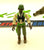 1993 VINTAGE ARAH G.I. JOE COLONEL COURAGE V1 STRATEGIC COMMANDER LOOSE 100% COMPLETE (b)