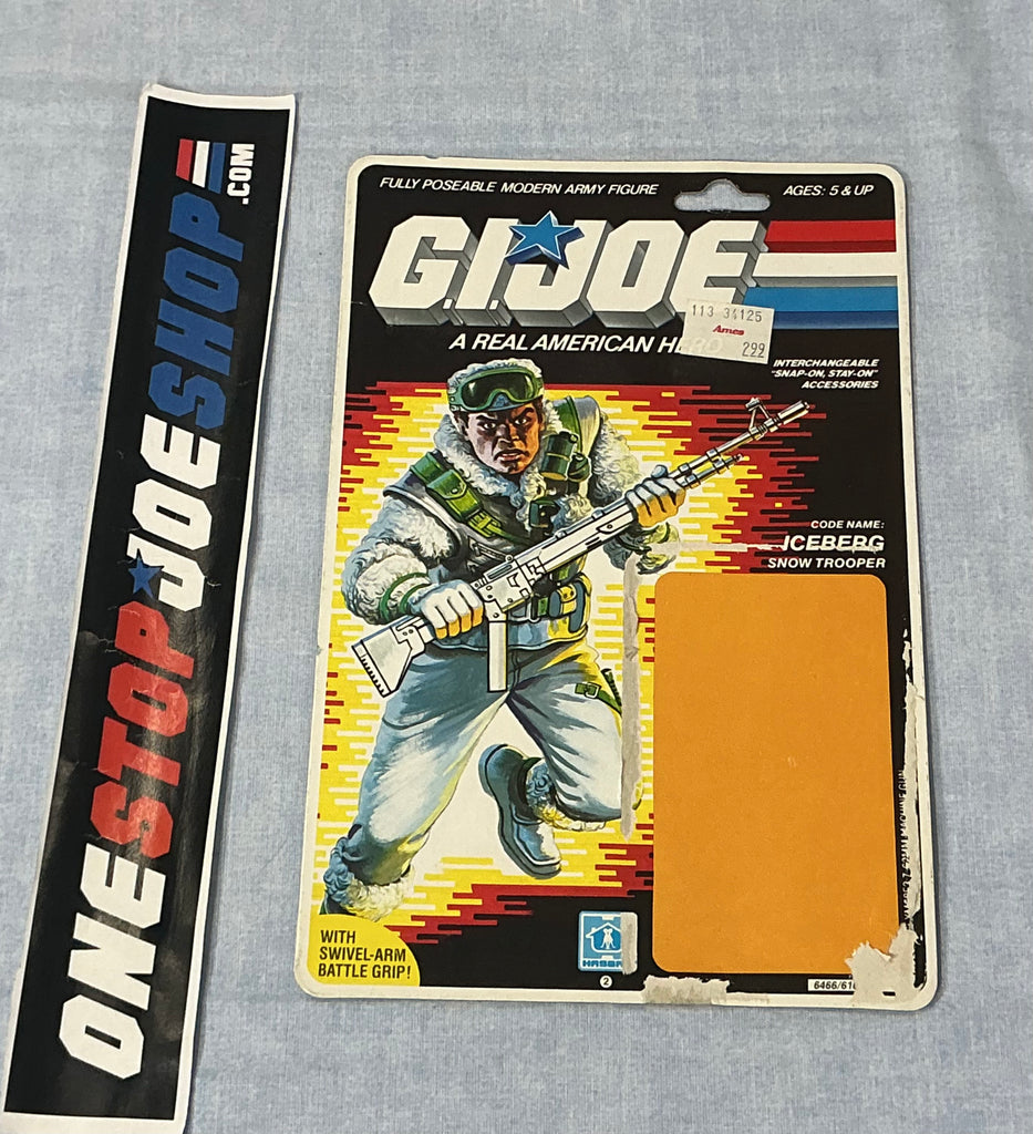 1986 VINTAGE ARAH ICEBERG V1 FULL FILE CARD (b)