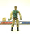 1983 VINTAGE ARAH G.I. JOE AIRBORNE V1 HELICOPTER ASSAULT TROOPER LOOSE 100% COMPLETE (c)
