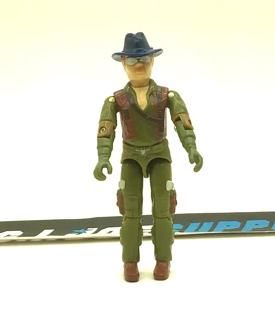 1983 VINTAGE ARAH G.I. JOE WILD BILL V1 DRAGONFLY PILOT LOOSE 100% COMPLETE (g)