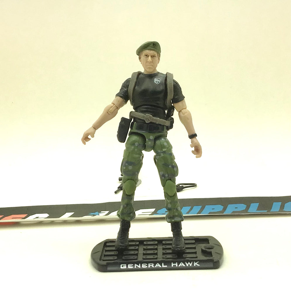 2009 ROC G.I. JOE GENERAL HAWK V5 LOOSE 100% COMPLETE NO F/C