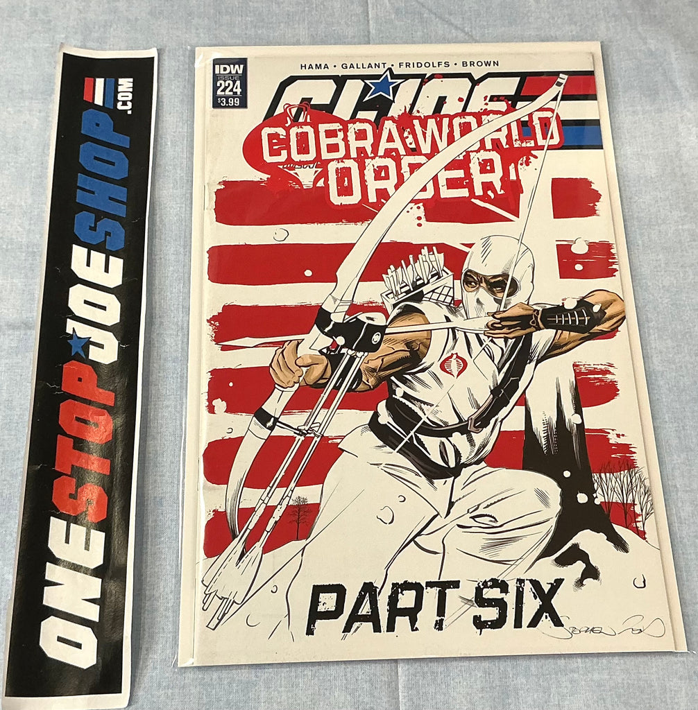 IDW PUBLISHING G.I. JOE A REAL AMERICAN HERO (2010-2022) ISSUE #224 [COVER A MOONEY] COMIC BOOK JANUARY 2016 (bh)