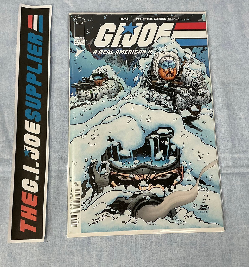 IMAGE SKYBOUND COMICS G.I. JOE A REAL AMERICAN HERO (2023-Ongoing) ISSUE #322 [COVER A KUBERT] COMIC BOOK NOVEMBER 2025 HIGH GRADE