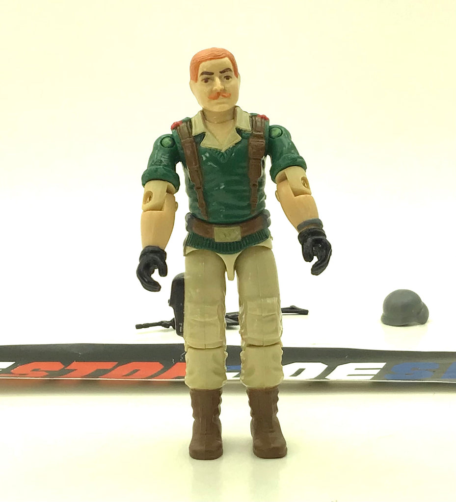 1985 VINTAGE ARAH G.I. JOE CRANKCASE V1 A.W.E. STRIKER DRIVER LOOSE 100% COMPLETE (g)