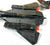 1986 VINTAGE ARAH G.I. JOE COBRA NIGHT RAVEN SP3 JET VEHICLE ONLY LOOSE 100% COMPLETE (b)