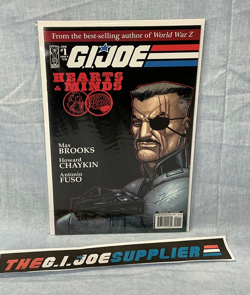 IDW PUBLISHING G.I. JOE:  HEARTS AND MINDS (2010) ISSUE #1 [COVER A CHAYKIN] COMIC BOOK MAY 2010