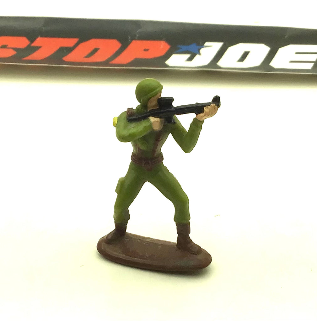 1988 VINTAGE ARAH G.I. JOE MICRO FIGURE GRUNT INFANTRY TROOPER BROKEN GUN TIP