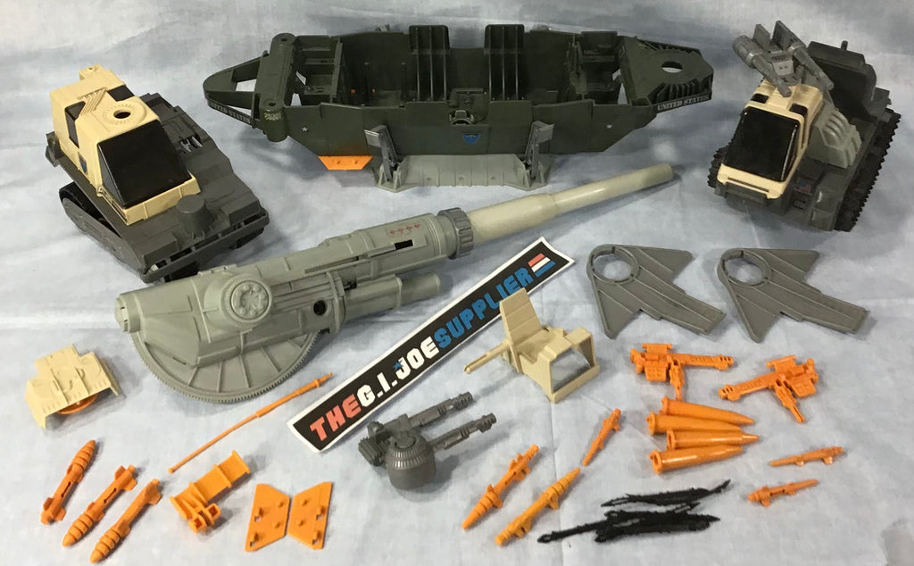 1989 VINTAGE ARAH G.I. JOE THUNDERCLAP VEHICLE ONLY LOOSE 100% COMPLETE