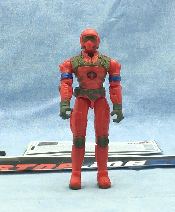 2004 VVV G.I. JOE COBRA WILD WEASEL V4 PILOT LOOSE 100% COMPLETE + F/C