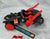 1986 VINTAGE ARAH G.I. JOE COBRA STUN VEHICLE ONLY LOOSE 100% COMPLETE (k)