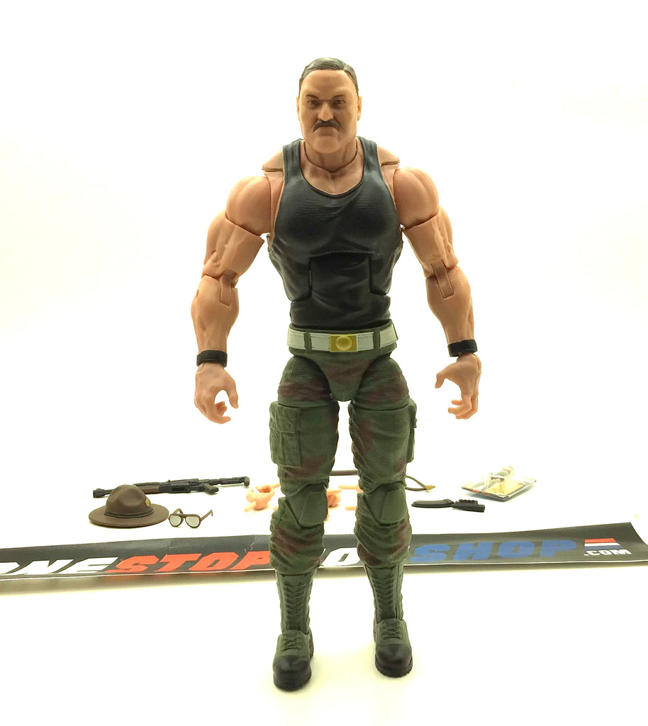 2022 CLASSIFIED G.I. JOE SGT. SLAUGHTER #53 6” FIGURE LOOSE 100% COMPLETE