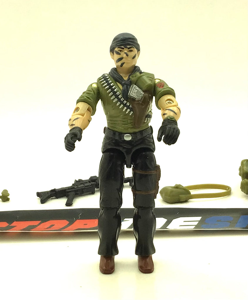 1987 VINTAGE ARAH G.I. JOE TUNNEL RAT V1 E.O.D. LOOSE 100% COMPLETE (e)