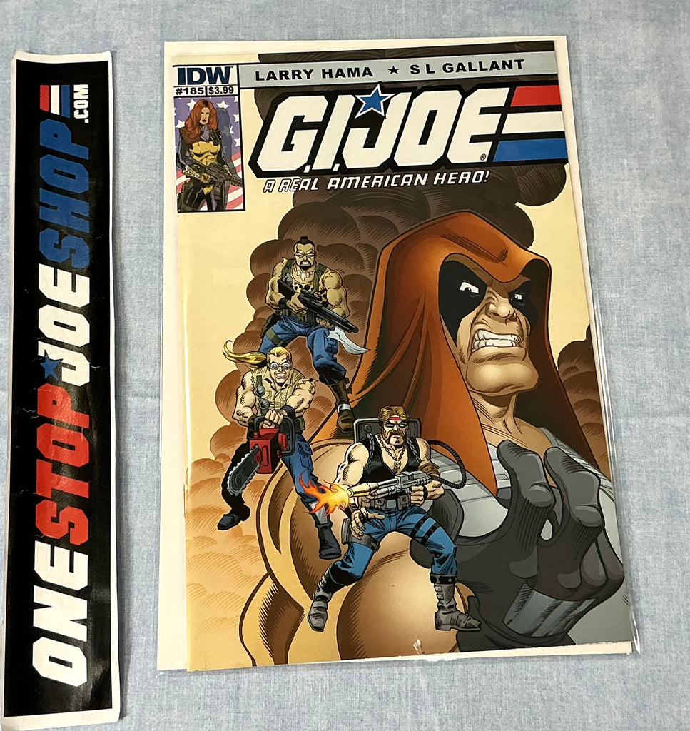 IDW PUBLISHING G.I. JOE A REAL AMERICAN HERO (2010-2022) ISSUE #185 [COVER A FRENZ] COMIC BOOK DECEMBER 2012 (bh)