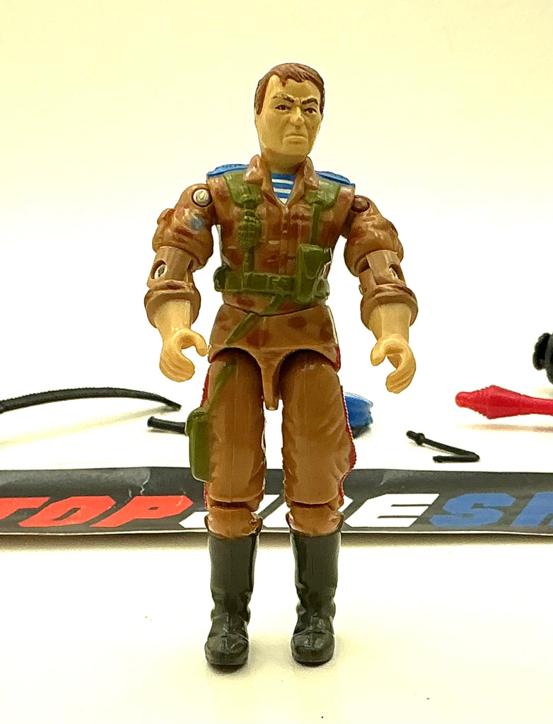 1991 VINTAGE ARAH G.I. JOE RED STAR V1 OKTOBER GUARD OFFICER LOOSE 100% COMPLETE (c)