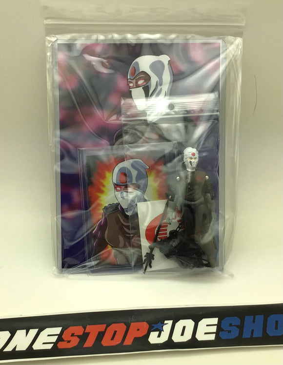 2025 JOEFEST G.I. JOE COBRA KIJO V1 YOKAI ASSASSIN O-RING CONVENTION EXCLUSIVE LOOSE 100% COMPLETE W/ FULL CARD