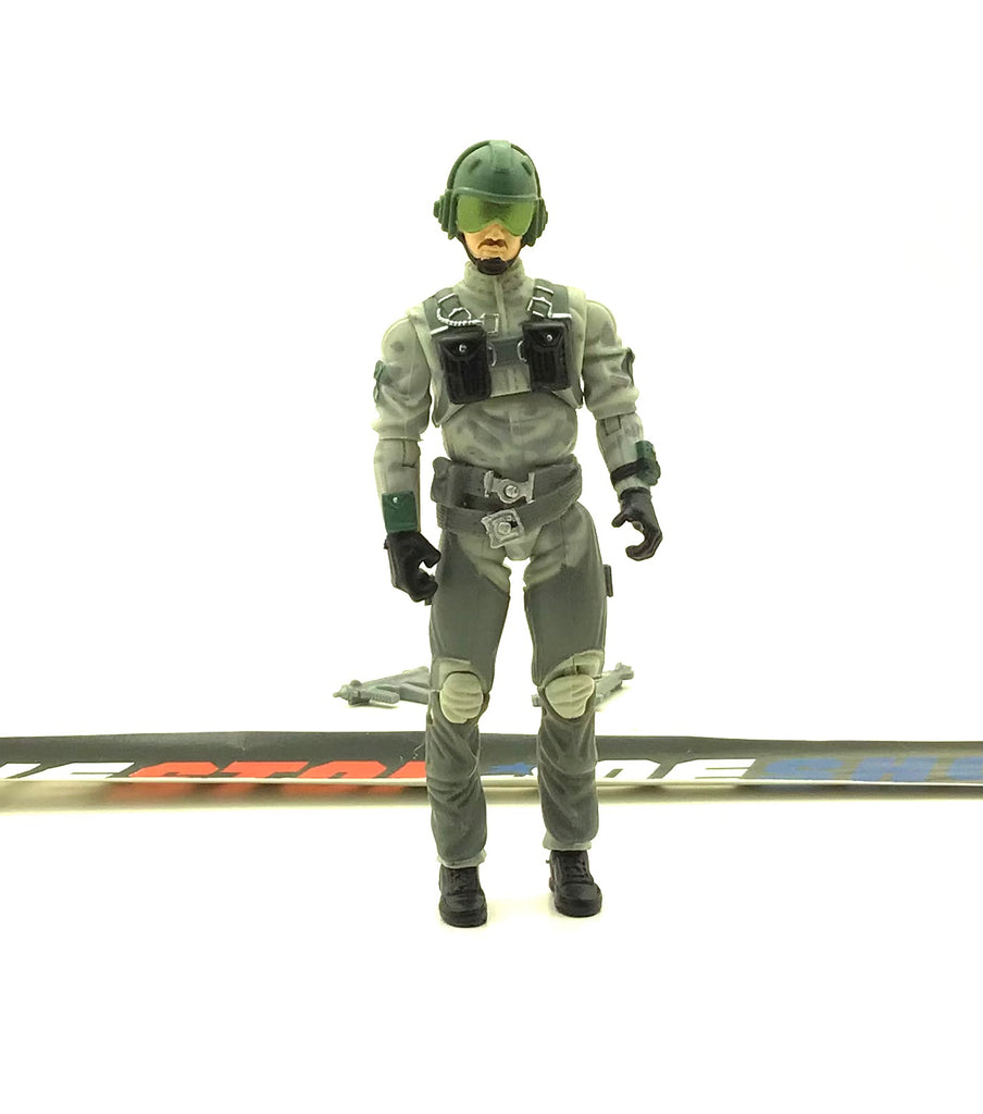 2010 ROC G.I. JOE CAPT. ACE V3 PILOT ROSS EXCLUSIVE LOOSE 100% COMPLETE NO F/C