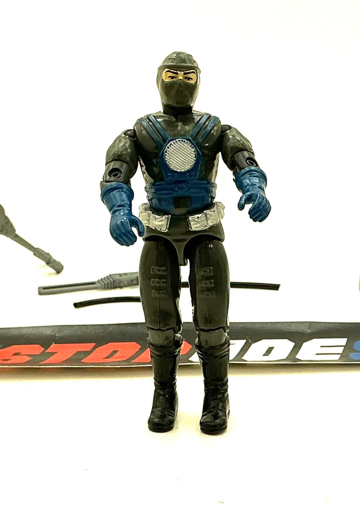 1990 VINTAGE ARAH G.I. JOE COBRA LASER-VIPER V1 LASER TROOPER LOOSE 100% COMPLETE (a)