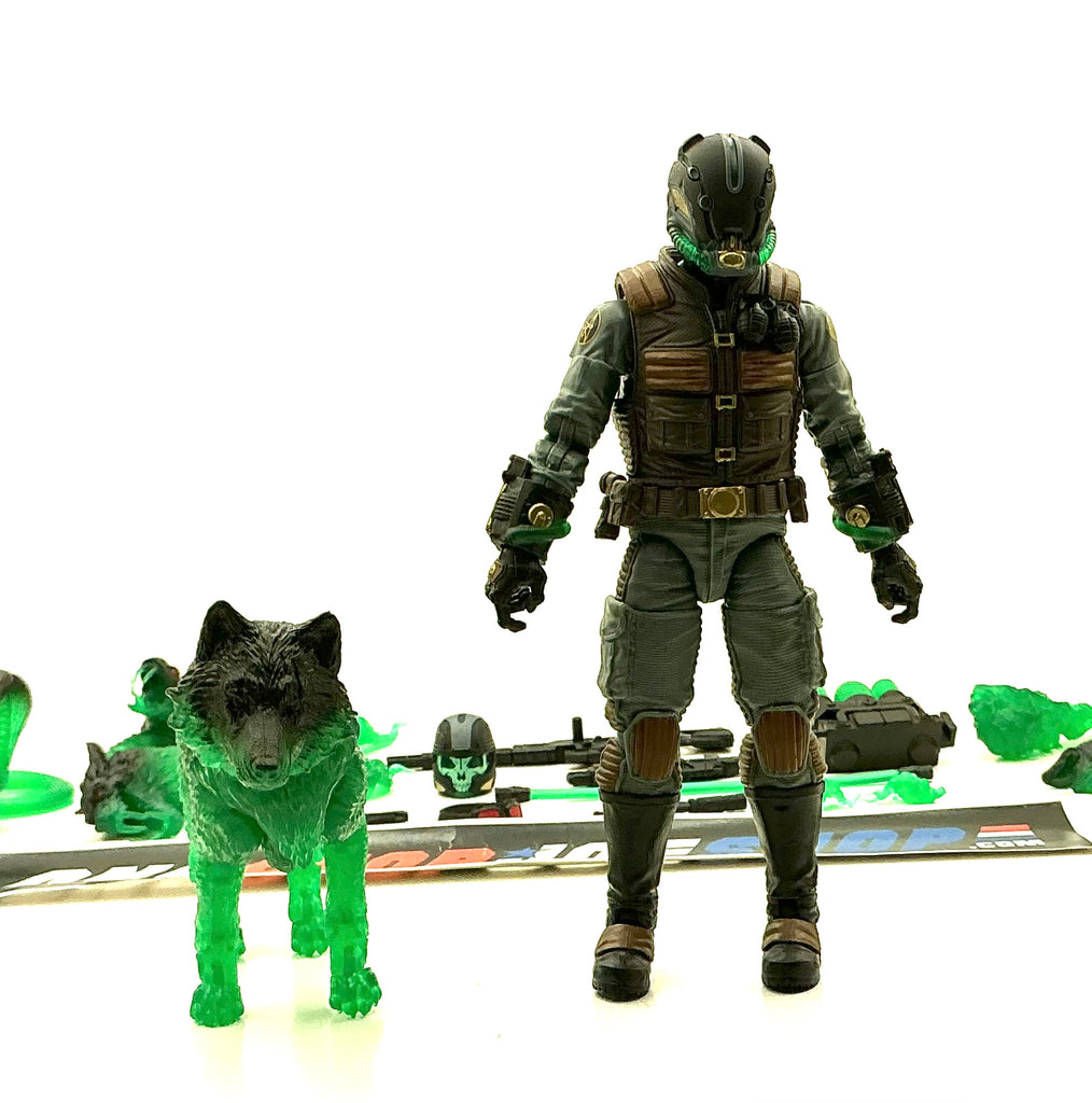2025 CLASSIFIED G.I. JOE COBRA GHOST VIPER W/ D.I.R.E. BEAST #170 6" FIGURE WAL-MART EXCLUSIVE LOOSE 100% COMPLETE