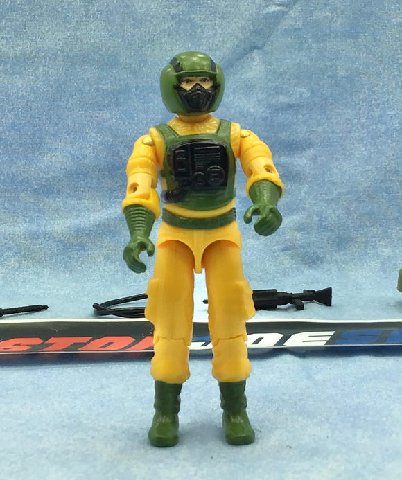 1985 VINTAGE ARAH G.I. JOE AIRTIGHT V1  HOSTILE ENVIRONMENT LOOSE 100% COMPLETE (b)