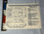 1985 VINTAGE ARAH COBRA CRIMSON C.A.T. CAT ATTACK TANK BLUEPRINTS