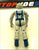 1985 VINTAGE ARAH G.I. JOE COBRA SNOW SERPENT V1 POLAR ASSAULT LOOSE FIGURE (q)