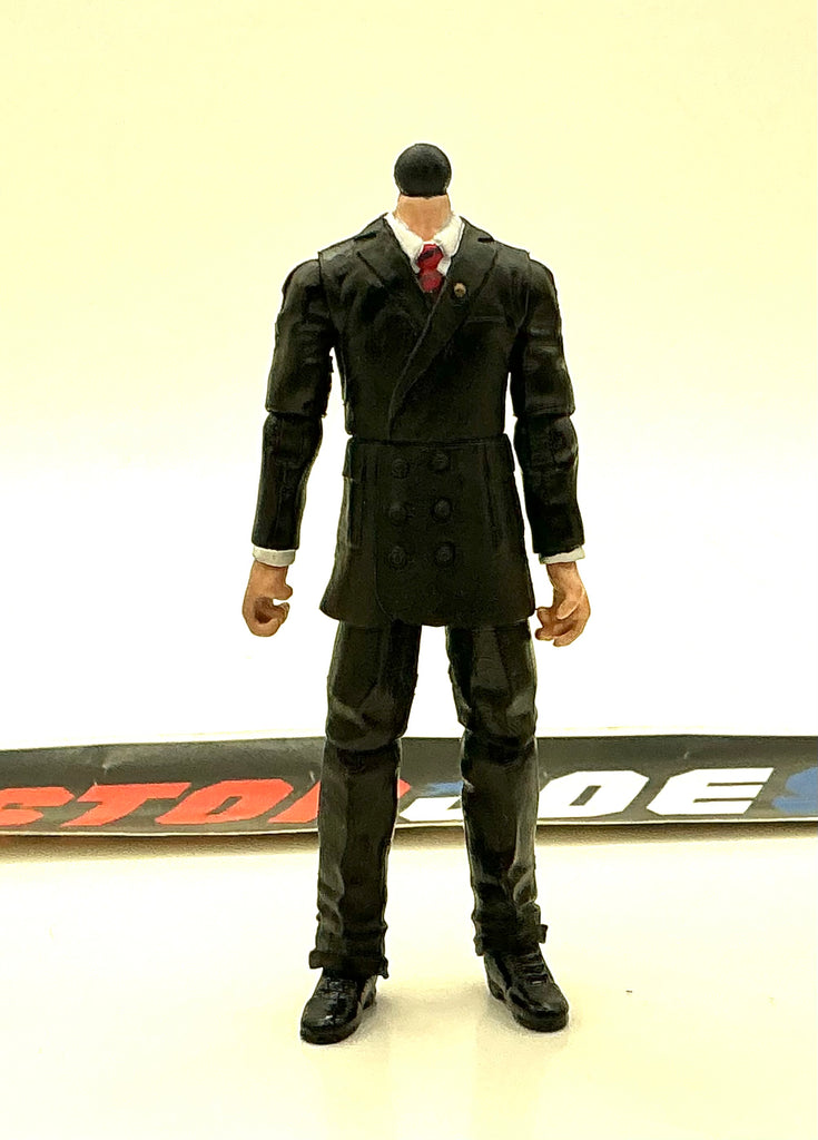 2008 25TH ANNIVERSARY COBRA COMMANDER V33B BODY PART CUSTOMS