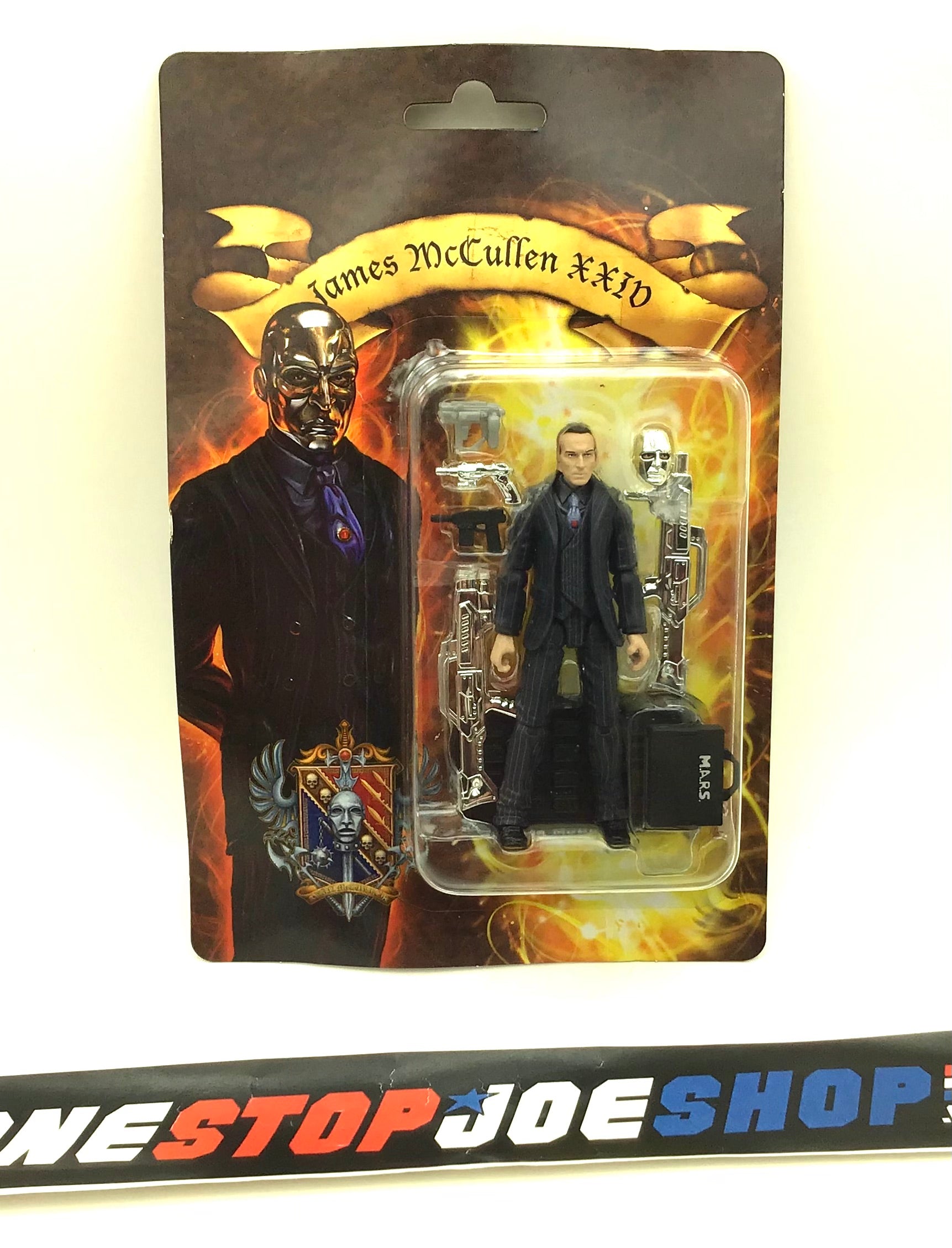 Set GI JOE SDCC 2009 Exclusif - DESTRO James McCullen IX & XXIV - 2 Figurines HASBRO - NEUF