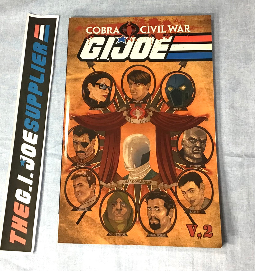 IDW G.I. JOE - COBRA CIVIL WAR (2011-2012) TPB VOL. 2 COMIC BOOK