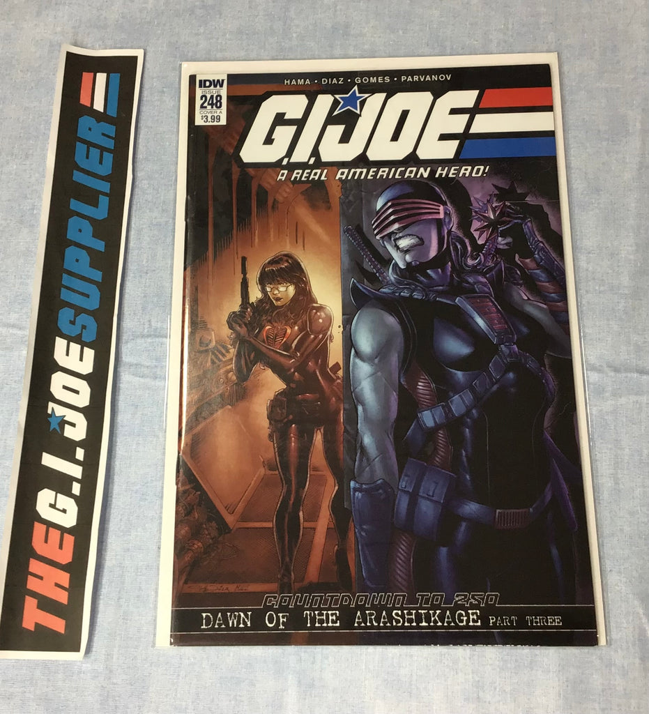 IDW PUBLISHING G.I. JOE A REAL AMERICAN HERO (2010-2022) ISSUE #248 [COVER A DIAZ] COMIC BOOK FEBRUARY 2018 HIGH GRADE