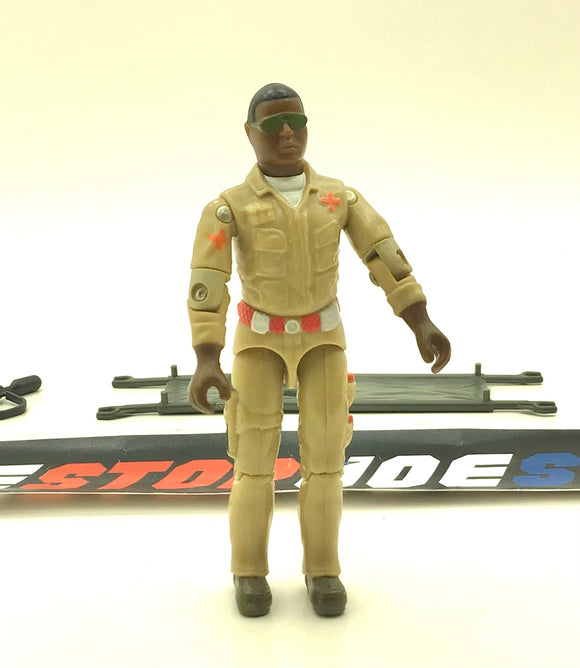 1983 VINTAGE ARAH G.I. JOE DOC V1 MEDIC LOOSE 100% COMPLETE (l)