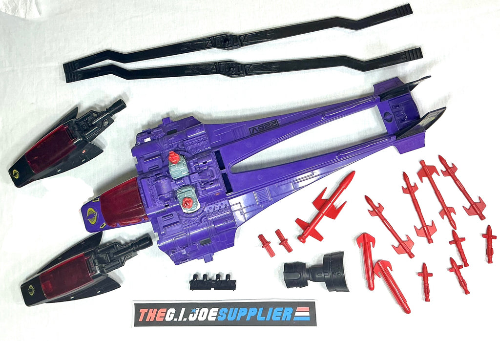 1987 VINTAGE ARAH G.I. JOE COBRA MAMBA VEHICLE ONLY LOOSE 100% COMPLETE (a) WORKS