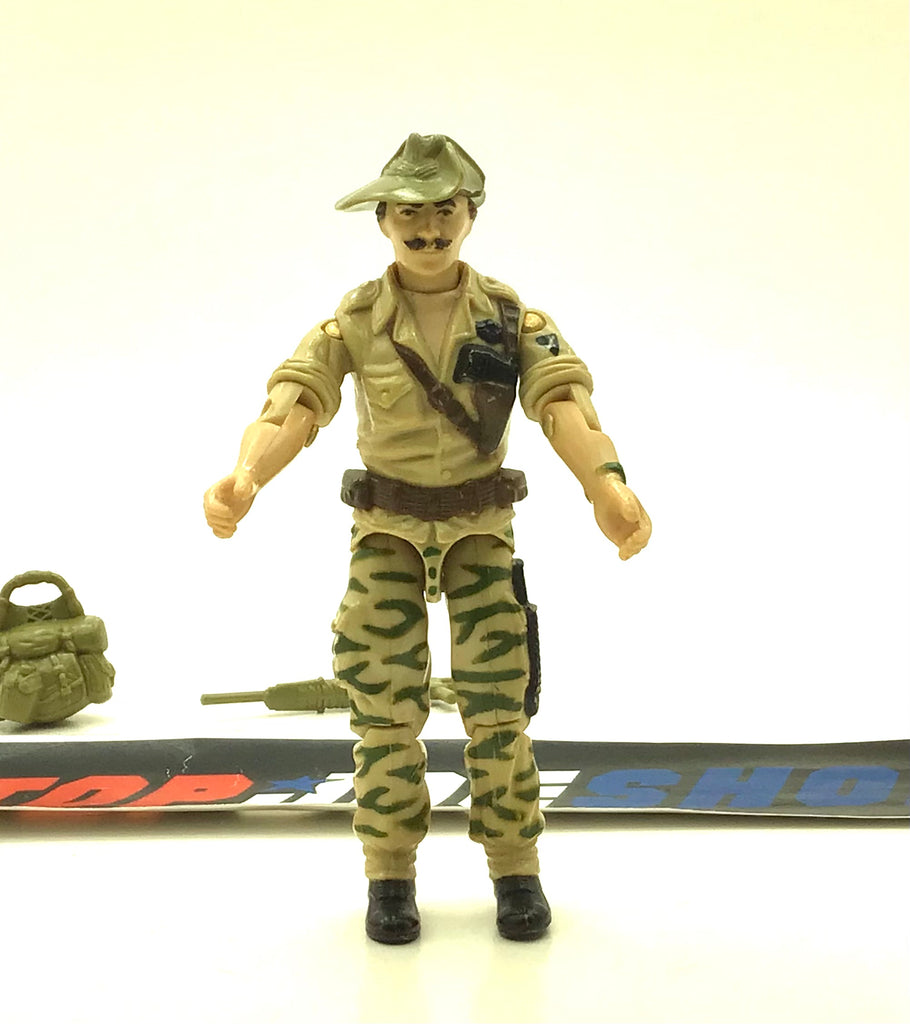 1984 VINTAGE ARAH G.I. JOE RECONDO V1 JUNGLE WARFARE SPECIALIST LOOSE 100% COMPLETE (f)