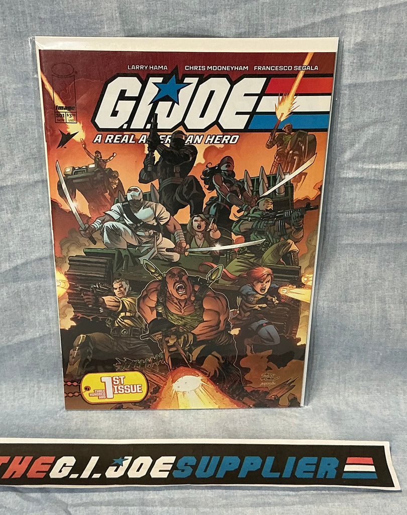 IDW PUBLISHING G.I. JOE A REAL AMERICAN HERO (2010-2022) ISSUE #301 [COVER A ANDERSON] COMIC BOOK NOVEMBER 2022