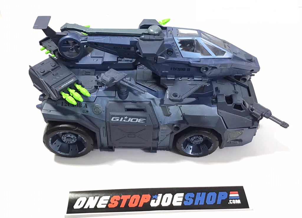 2009 ROC G.I. JOE RHINO R.H.I.N.O. VEHICLE TARGET EXCLUSIVE LOOSE COMPLETE STICKERS APPLIED