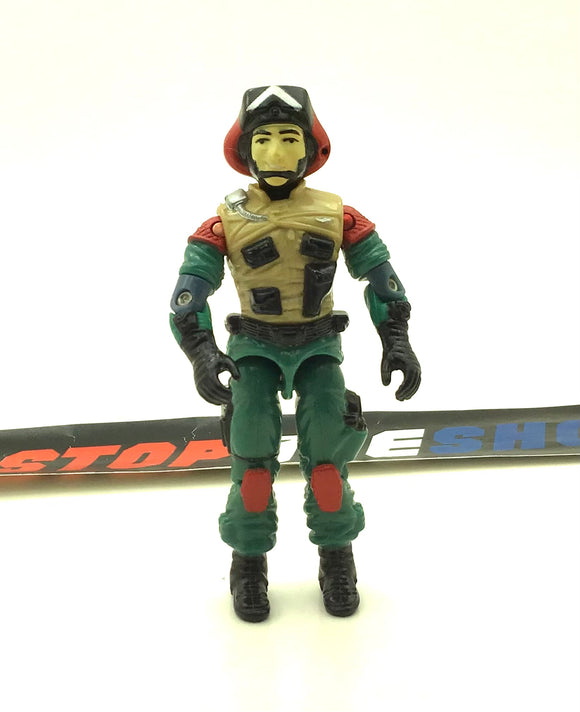 1986 VINTAGE ARAH G.I. JOE LIFT TICKET V1 TOMAHAWK PILOT LOOSE FIGURE (b)