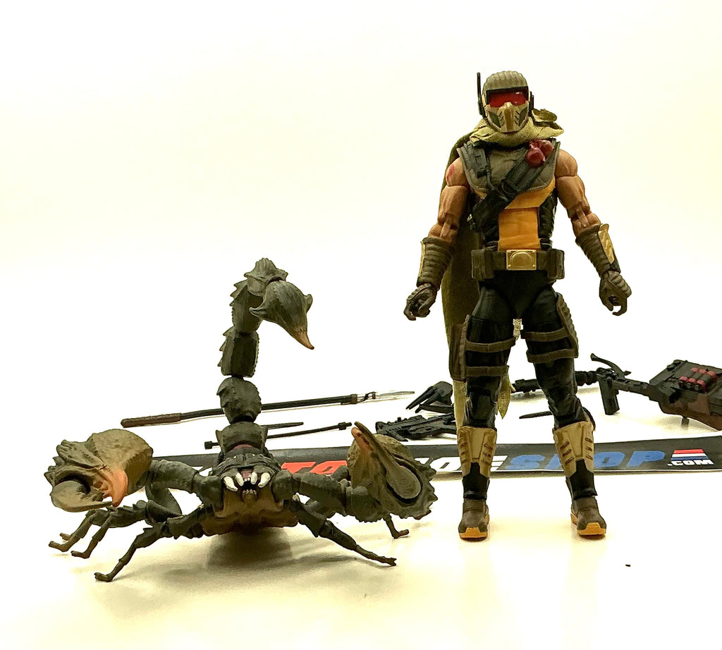 2025 CLASSIFIED G.I. JOE COBRA DESERT SCORPION #180 6" FIGURE LOOSE 100% COMPLETE