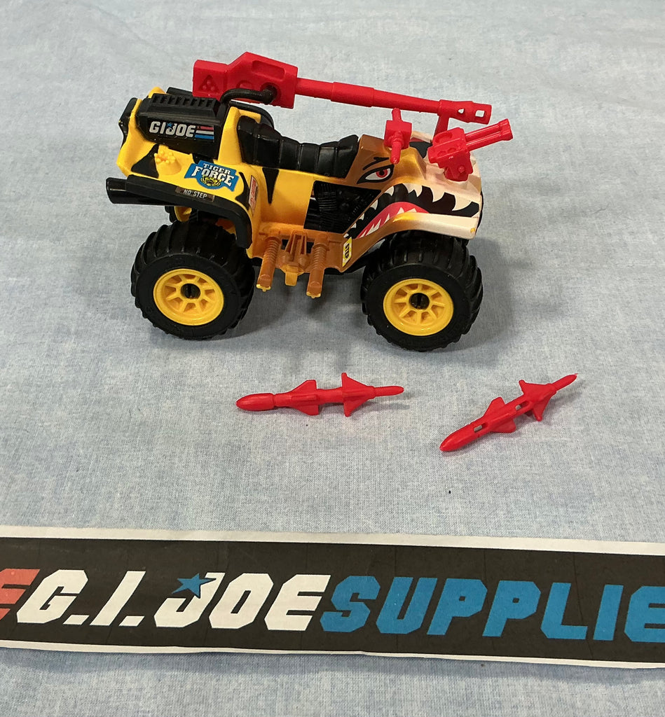1988 VINTAGE ARAH G.I. JOE TIGER PAW TIGER FORCE VEHICLE LOOSE 100% COMPLETE (e)