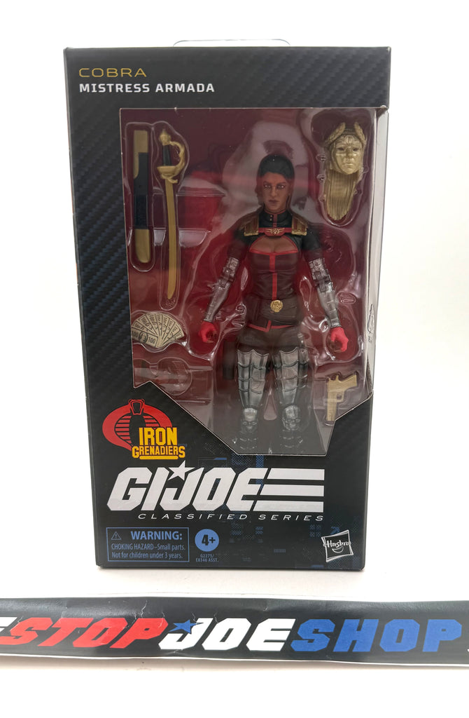 2026 CLASSIFIED G.I. JOE COBRA MISTRESS ARMADA  #210 IRON GRENADIER 6" FIGURE HASBRO NEW SEALED