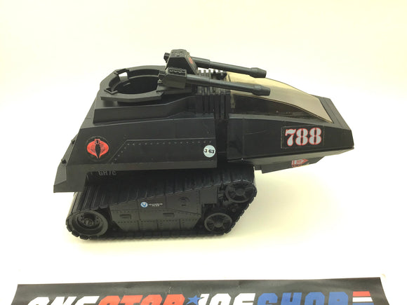 1983 VINTAGE ARAH COBRA H.I.S.S. HISS TANK VEHICLE ONLY WHITE DECAL VARIANT LOOSE 100% COMPLETE (b)