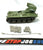 1983 VINTAGE ARAH G.I. JOE WOLVERINE ARMORED MISSILE VEHICLE ONLY LOOSE 100% COMPLETE (e)