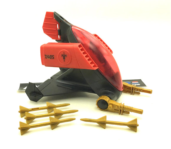 1988 VINTAGE ARAH G.I. JOE COBRA IRON GRENADIER STEALTH A.G.P. AGP VEHICLE ONLY LOOSE 100% COMPLETE (c)
