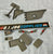 1984 VINTAGE ARAH G.I. JOE MISSILE DEFENSE UNIT BATTLEFIELD ACCESSORIES LOOSE 100% COMPLETE (a)