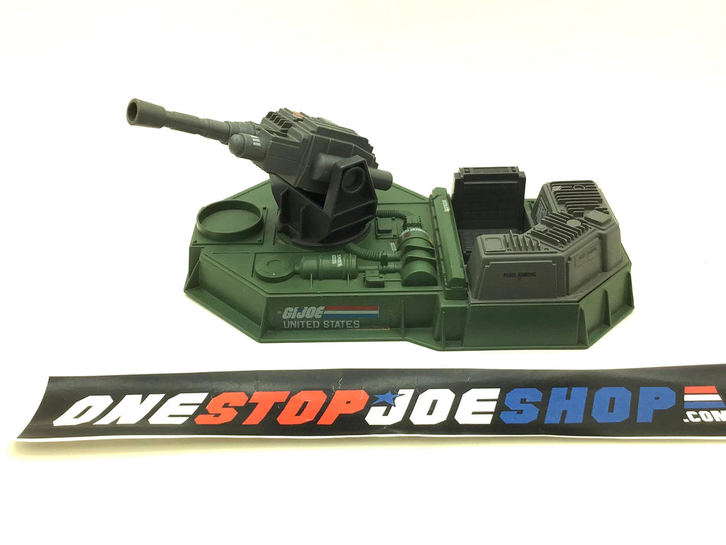 1986 VINTAGE ARAH G.I. JOE L.A.W. LAW LASER ARTILLERY WEAPON BATTLE STATION LOOSE 100% COMPLETE (e)
