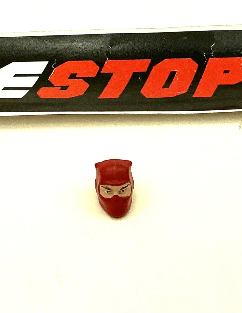 2008 25TH ANNIVERSARY COBRA RED NINJA V3 HEAD BODY PART CUSTOMS LITTLE DARKER RED