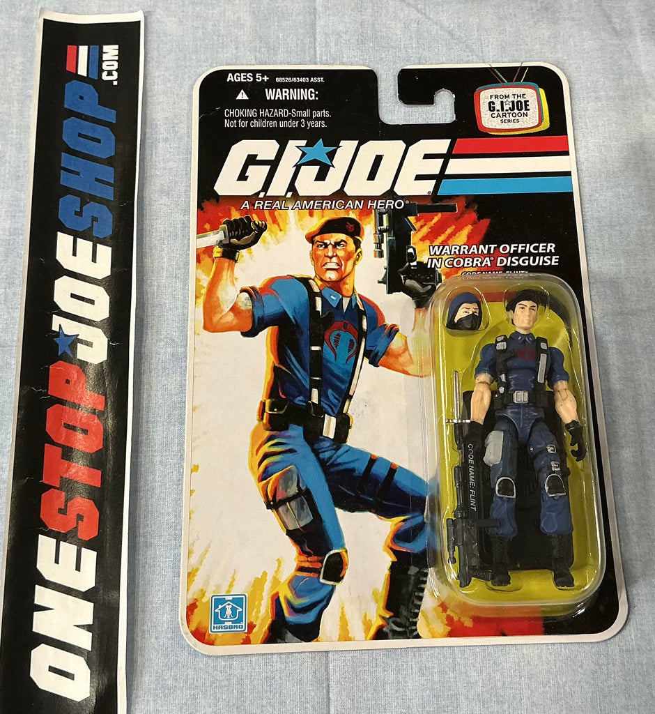 2008 25TH ANNIVERSARY G.I. JOE FLINT V13 WAVE 11 NEW SEALED (c)