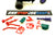 1987 VINTAGE ARAH G.I. JOE COBRA DREADNOK TRI-CYCLE VEHICLE LOOSE 100% COMPLETE W/ UNUSED DECAL SHEET + BLUEPRINTS
