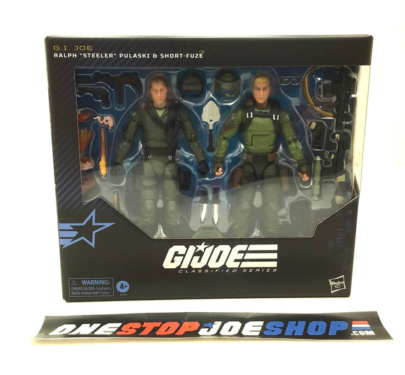 2025 CLASSIFIED G.I. JOE STEELER & SHORT-FUZE #181 6