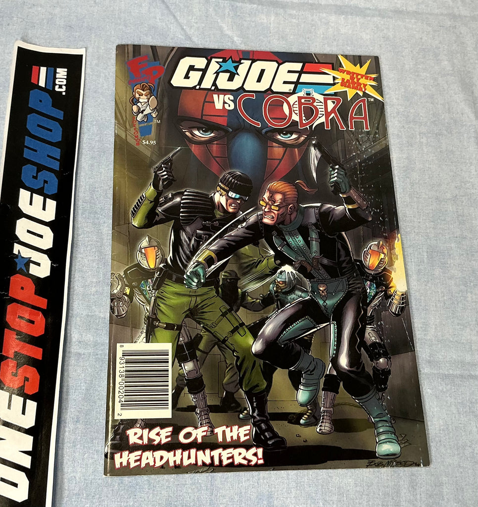 FUN PUBLICATIONS G.I. JOE VS. COBRA (2008-2018) ISSUE #1 JOECON EXCLUSIVE COMIC BOOK DECEMBER 2008 (bt)