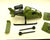1984 VINTAGE ARAH G.I. JOE SKY HAWK VEHICLE LOOSE 100% COMPLETE (c)